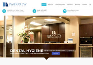 ParkviewMV.com Website Design