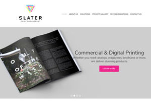 SlaterPrint.com Website Design